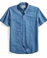 Men’s Standard-Fit Goodthreads Long-Sleeve Plaid Oxford Shirt